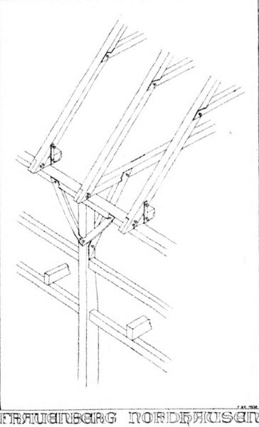 Datei:Das Dachwerk des Südflügels des Frauenbergklosters - Abb. 4.jpg