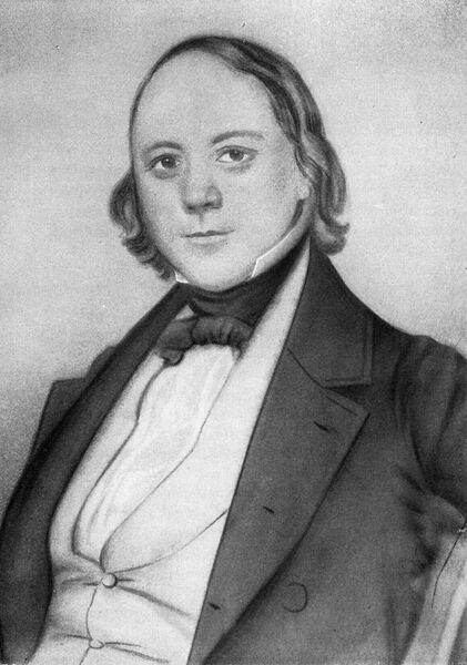 Datei:Friedrich Traugott Kützing, Kreidezeichnung von Albert Fulda (1855).jpg