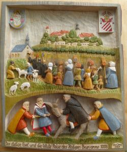 Der stetige Esel und die letzte Reise des Heiligen Brun anno 1008