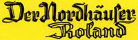 Der Nordhäuser Roland (Cover)