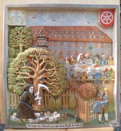 Die Sage vom Steinkreuz aus dem 14. Jh. in Erfurt